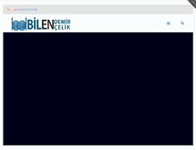 Tablet Screenshot of bilendemircelik.com